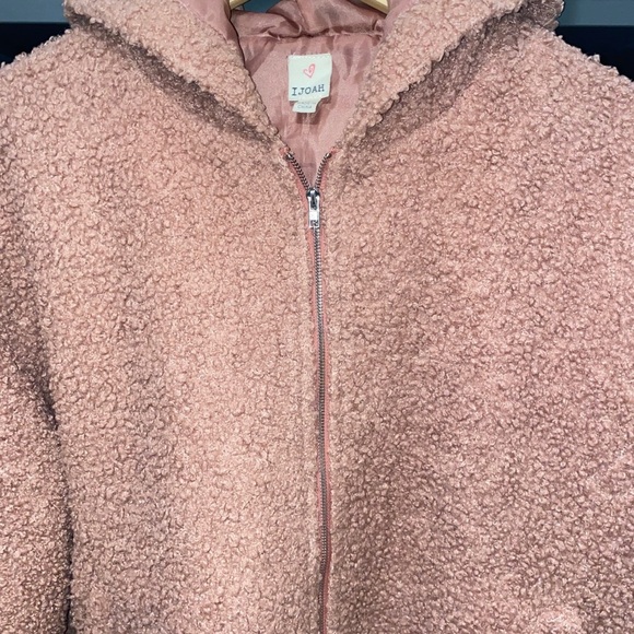 Hooded Zip Up Teddy Jacket - Picture 4 of 10
